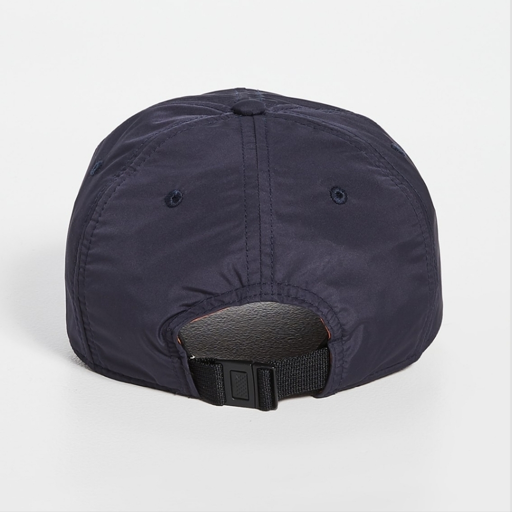 Rag & Bone Addison Strapback Baseball Cap Navy Unisex Adjustable Designer New - Picture 4 of 10